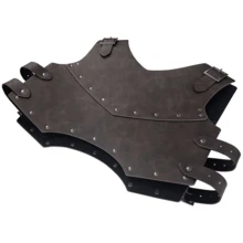 1 chiếc áo giáp ngực Viking cổ điển thời trung cổ hai lớp, trang phục hiệp sĩ chiến binh, đạo cụ biểu diễn sân khấu lễ hội COSPLAY Halloween - Nhiều màu - Xem 6