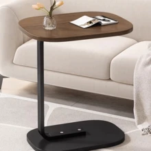1 pieza Gabinete lateral portátil de lujo para sofá, mesa de centro de almacenamiento minimalista moderna para sala de estar, gabinete de mesita de noche - Multicolor - Ver 6