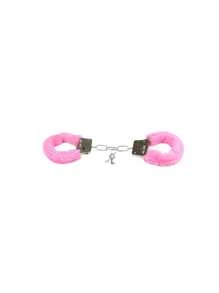 Multi-Colored Women's And Men's Costume Props Fake Handcuffs And Keys, Suitable For Halloween Party Pranks, Cosplay Character Props