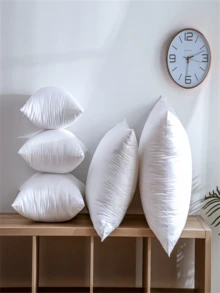 1/2 chiếc Gối hỗ trợ cổ đa năng màu trắng mềm mại, Gối massage khi ngủ, Thư giãn đầu, cổ và cột sống, Thích hợp cho phòng khách, phòng ngủ, khách sạn, bộ đồ giường, trang trí nhà cửa, công việc, đi làm, sử dụng hàng ngày - trắng - Xem 2