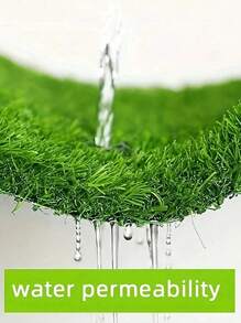 قطعة واحدة من عشب صناعي/ سجادة عشب لملعب كرة القدم الخارجي ، تصميم هندسي