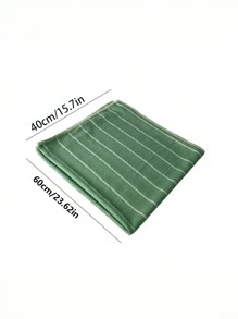 1 pièce Chiffon en fibre de verre de bambou : antibactérien, anti-moisissure, 100 %, très absorbant, dégraissant épais - Convient pour la salle de bain, la cuisine, la voiture et les animaux domestiques, adieu les serviettes en papier, adoptez.