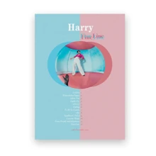 1 pezzo Stampa in oro su tela con testo delle canzoni "You're So Golden" dell'artista pop Harry, opera d'arte da parete per decorazione della casa e della stanza, disponibile opzionalmente con cornice