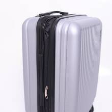 10kg Carry-On Suitcase With 360° Wheels For Airplanes Anac Expandable - 銀色 - 查看 5