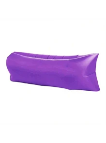 1pc, Recliner Air Slouchy Inflatable Sofa Bag, Portable Camping Sofa Mattress, Music Festival Recliner, Beach Essentials, Beach Accessories, Pool Float