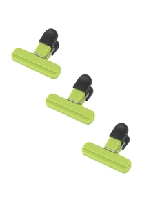 Pinzas para patatas fritas, pinzas grandes portátiles para bolsas de patatas fritas, clips de agarre hermético de varios tamaños para almacenamiento de alimentos con sello hermético, herramienta de sellado para bolsas de patatas fritas, ropa, papeles y carpetas, accesorios de organización de cocina