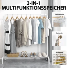 Coat Rack - White - View 3