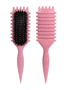 Nuevo cepillo definidor de rizos 2025 - Cepillo para cabello rizado que define el estilo, cepillo para cabello rizado húmedo, para dar forma y definir los rizos de las mujeres