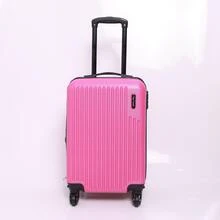 10kg Carry-On Suitcase With 360° Wheels For Airplanes Anac Expandable - Hot Pink - View 1