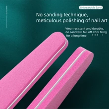 Professional Manicure Tools Set - Nail File + Sponge File + Polishing Buffer Block