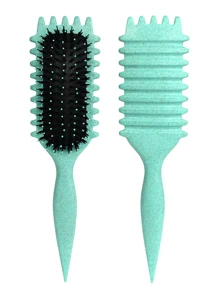 Nuevo cepillo definidor de rizos 2025 - Cepillo para cabello rizado que define el estilo, cepillo para cabello rizado húmedo, para dar forma y definir los rizos de las mujeres