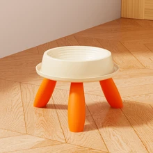 Erhöhte Katzennäpfe, angehobene Katzenfutter-Schüssel, geneigte Katzenschüssel, Haustier-Futter- und Wasserschale, schützt die Wirbelsäule, verhindert Erbrechen, katzenschnurrbart-freundlich, rutschfest, spülmaschinenfest