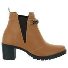 Women Ankle Boots & Booties - Camel - Ver 3
