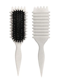 Nuevo cepillo definidor de rizos 2025 - Cepillo para cabello rizado que define el estilo, cepillo para cabello rizado húmedo, para dar forma y definir los rizos de las mujeres