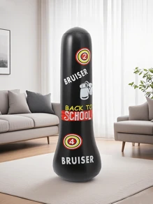 1.2m Inflatable Punching Bag - Ideal For Karate/Taekwondo & Daily Boxing Training. Features Water/Sand Filling, Durable PVC Material. Perfect Unisex Gift For Everyday Use