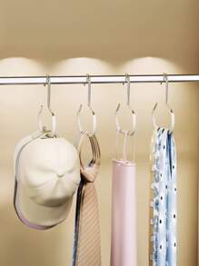 4/8pcs Hat Hanger, Hat Storage Artifact 1 Hanger Can Hang 8 Top Hats, Dormitory Wardrobe Inside Hanging Peaked Baseball Cap Sling Home Multifunctional Hanging Hat Display Rack, No Trace, No Hook Needed - Closet Space-Saving Hooks,- Get More For Less, Perfect For Home Organization - Fits Belts, Ties, Scarves, Camisole, Hats, Bras, Shoes, Handbag Dress Pants Shoes Jeans Boots Skirt Bedroom, Gender Reveal Party, Perfect For Birthdays, Weddings, Parties, The Perfect Gift For Colleagues, Friends, And Family, Back To School