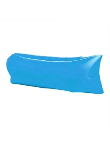 1pc, Recliner Air Slouchy Inflatable Sofa Bag, Portable Camping Sofa Mattress, Music Festival Recliner, Beach Essentials, Beach Accessories, Pool Float