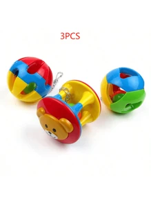 1 pieza Pelota de juguete con loro de colores lindo