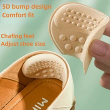 Almohadillas y parches para talones Alivio del dolor Cojín anti-desgaste Cuidado de los pies Protector de talón Con adhesivo posterior Plantillas para calzado