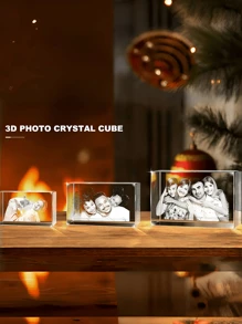 1 pièce Cristal personnalisé, Cristal photo 2D personnalisé, Cristal gravé au laser avec votre propre photo, Cadeau commémoratif pour animal de compagnie, Porte-bougie en cristal, Décoratif, Exquis, Élégant, Haute qualité, Mignon, Moderne, Personnalisé, Unique, Cadeau personnalisé, Convient pour la décoration de la chambre, la décoration de la maison, la décoration de la chambre à coucher, la décoration de mariage, les cadeaux personnalisés, les décorations de remise des diplômes, la décoration du salon, les cadeaux de remise des diplômes, les cadeaux pour les enseignants, les cadeaux pour la fête des mères