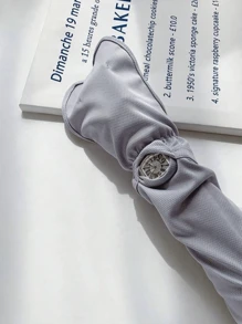 Summer Driving Arm Sleeves, Breathable Sunscreen Sleeves, Available In Grey 1 Pair/Blue 1 Pair/Pink 1 Pair/Black 1 Pair/White 1 Pair