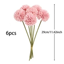 1/4pcs Artificial Chrysanthemum, Dandelion & Hydrangea Flower Bouquet, Gifts For Friends, Bride, Wedding Decor, Home, Office, Cafe, Party, Valentine's Day, Birthday, Graduation,Fall Decor,Autumn
