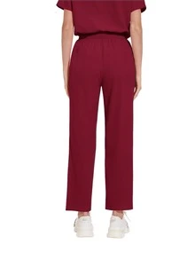 V-Neck Quick-Dry Scrubs Set, New Design | Stretchy & Lightweight | Suitable For Hospital, Clinic & Casual Wear | Multiple Pockets Spring - Burgundy - View 5