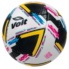 Balón De Fútbol Voit Morph Apertura 2024 Liga MX Oficial Quality Pro Uso Profesional Número 5 Colores Negro Morado Rosa Dorado - Negro - Ver 8