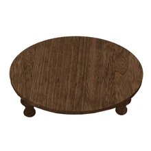 1 pezzo Supporto decorativo in legno, Piedistallo moderno in stile fattoria, Organizer per ripiano del bagno, Portasaponetta in stile fattoria per decorazione cucina, Supporto in legno per decorazione casa e cucina, Vassoio rustico per ripiano del bagno e organizer per top