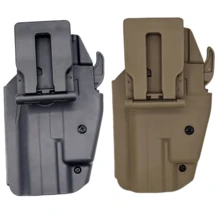 1 件塑料快速释放 579 枪套、胸前和腰部挂钩，适用于 M92、P226 和多种型号