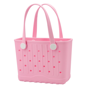 CXY Medium Rubber Beach Bag For Women EVA Washable Tote Bags For Beach Waterproof Sand-Proof Handbags Pool Boat Work Sports Versatile Use