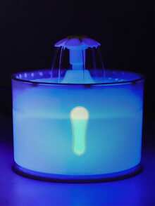 1个自动USB供电宠物饮水器，适用于猫狗 - 彩色 - 查看 7