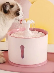 1pc Automatic Usb Electric Pet Water Fountain For Cats And Dogs To Drink Freely - Multicolor - View 13