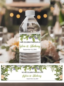 1~20pcs Custom Photo Water Bottle Label-3 Styles, Personalized Celebration Tags, Personalized DIY Bottle Water Waist Seal Stickers, Personalized Water Bottle Labels For Wedding, Birthday, Baptism, Wedding, For Him, Her, Boyfriend, Girlfriend, Dad, Mom, Friends, Multi-Functional, Ideal Gifts For Him, Boyfriend, Mom, Friends, Tea Room, Home, Garden, Office, For Valentine's Day, For Mother's Day, For Father's Day, For Graduation, For Weddings, For Housewarming, Warm Ambience, Autumn Home Refresh, Xmas Decoration, Home Harmony, Office Decor