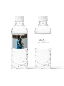1~20pcs Custom Photo Water Bottle Label-3 Styles, Personalized Celebration Tags, Personalized DIY Bottle Water Waist Seal Stickers, Personalized Water Bottle Labels For Wedding, Birthday, Baptism, Wedding, For Him, Her, Boyfriend, Girlfriend, Dad, Mom, Friends, Multi-Functional, Ideal Gifts For Him, Boyfriend, Mom, Friends, Tea Room, Home, Garden, Office, For Valentine's Day, For Mother's Day, For Father's Day, For Graduation, For Weddings, For Housewarming, Warm Ambience, Autumn Home Refresh, Xmas Decoration, Home Harmony, Office Decor