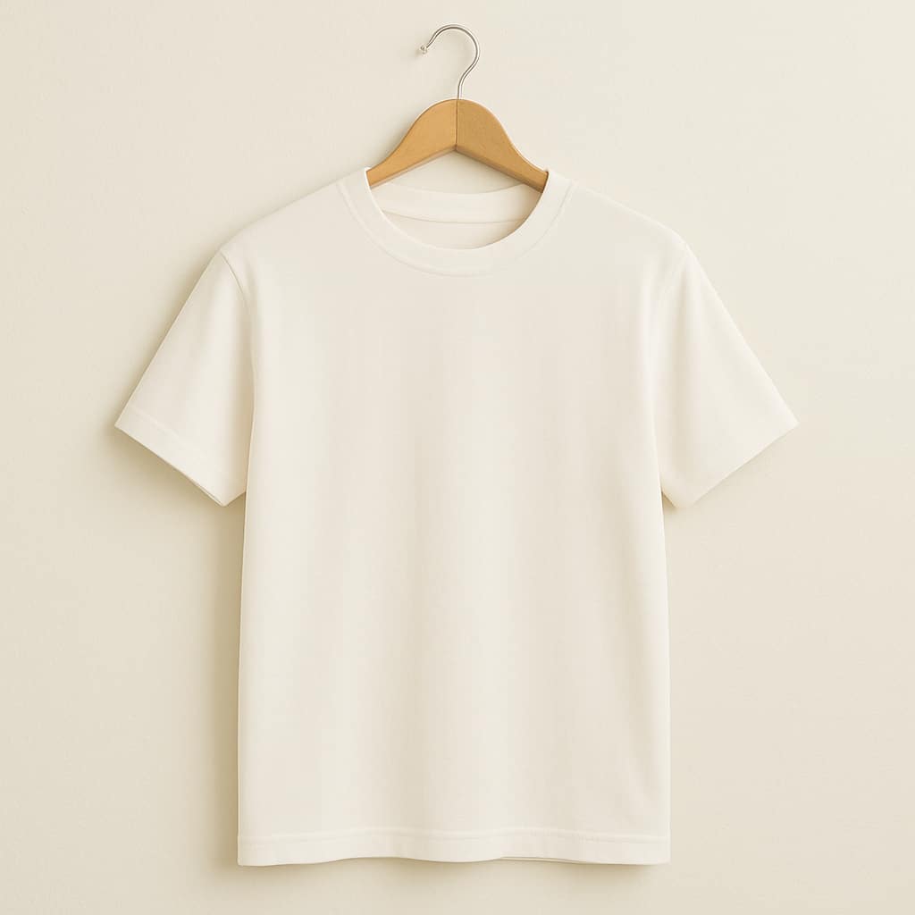 Basic T-Shirt Bright Colors 100% Cotton 30.1 Unisex - 離開 - 查看 1