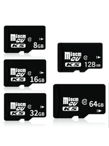 Cartão de memória 64 GB, 32 GB, 256 GB, 128 GB, 512 GB, Classe 10 U3 A1 $Peed ATÉ 60 MB/S 4K FulHD Mini cartão de armazenamento TF Flash Card para câmeras de carro, PC e telefone