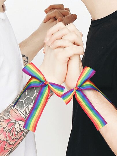 Colorful Decorative Long Ribbon Streamer For Couples Event, Holiday Party Headband