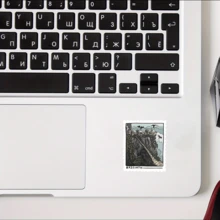 Basciath 战争学院贴纸、用于日记本、剪贴簿、笔记本电脑、手机壳、水瓶、办公用品的乙烯基贴花、用于汽车外部配件的耐用装饰粘合剂、学校用品、返校 - 彩色 - 查看 6