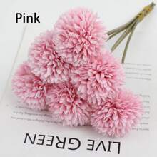 1/4pcs Artificial Chrysanthemum, Dandelion & Hydrangea Flower Bouquet, Gifts For Friends, Bride, Wedding Decor, Home, Office, Cafe, Party, Valentine's Day, Birthday, Graduation,Fall Decor,Autumn