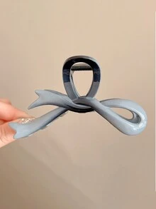 Fashionable Minimalist Butterfly Hair Clip, Acrylic Barrette With High-End Feel, Large Size For Voluminous Hair, Korean Style Back To School - Multicolor - View 4