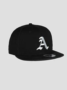 1 件优质 26 字母刺绣平檐棒球帽，时尚男女通用休闲嘻哈帽，适合作为生日礼物 - 彩色 - 查看 15