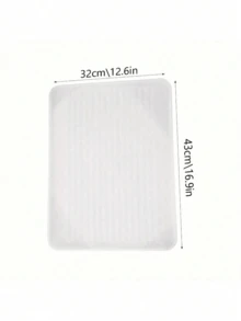 1/3 件耐用 PP 材质厨房水槽排水垫 - 适用于厨房和浴室柜的防水滴水盘，易于清洁的存储解决方案工具，可保持排水底部干净整洁 - 彩色 - 查看 6