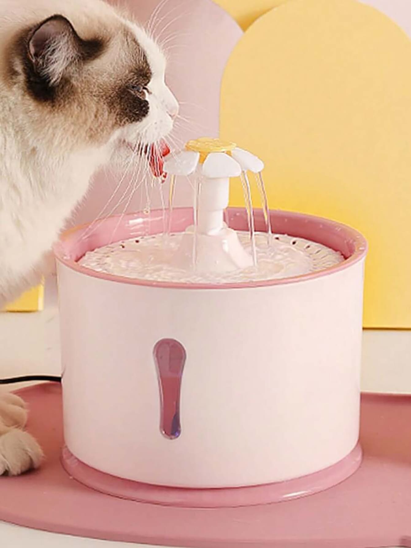 1pc Automatic Usb Electric Pet Water Fountain For Cats And Dogs To Drink Freely