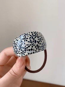 2 pièces Attaches à cheveux rétro mode en acétate incurvé, accessoires cheveux haut de gamme pour queue de cheval