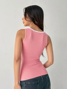 Women Tank Tops & Camis - Medium Pink - View 2