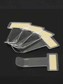 Universal Car Parking Ticket Clip - Auto Fastener Card Bill Holder Mount Storage Organizer - Windshield Stickers Clips - Plastic Material