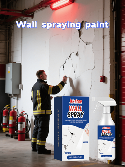 120ML Pintura en aerosol para reparación de paredes/Eliminador de moho en paredes, apto para suciedad en paredes, moho, decoloración, renovación, limpieza de paredes, cobertura de manchas, resistente a la humedad, reparación y renovación de paredes, desprendimiento de pintura, eliminación de moho y pintura de renovación, limpieza de manchas y moho, resistente al fregado, fácil de limpiar, aplicable para: huellas de patas de mascotas, decoloración de paredes, moho en paredes, grafitis de niños, daños en paredes (empaque actualizado, misma función del producto, entrega aleatoria de modelos nuevos y antiguos)