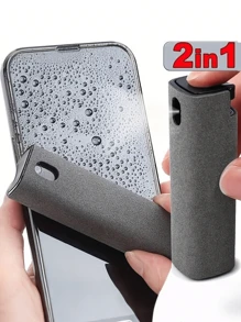 Kit detergente per schermo tutto-in-uno, detergente per schermo portatile (contiene soluzione detergente), detergente per schermo di auto, smartphone e tablet, kit di pulizia per telefono cellulare, spray detergente per schermo, detergente per touch screen, attrezzo per la pulizia dello schermo, kit detergente per laptop, detergente per TV, detergente per tablet e iPad, detergente per monitor, detergente per LCD, detergente per PC, kit di pulizia per smartphone, per fotocamera, laptop, telefoni, monitor.