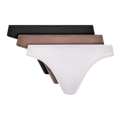 Calvin Klein 3 PACK THONG (LOW-RISE V)